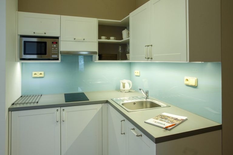 Kuchyňský kout v apartmánu Venezia