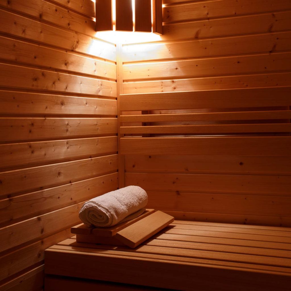 Finská sauna ve Vile TERRA